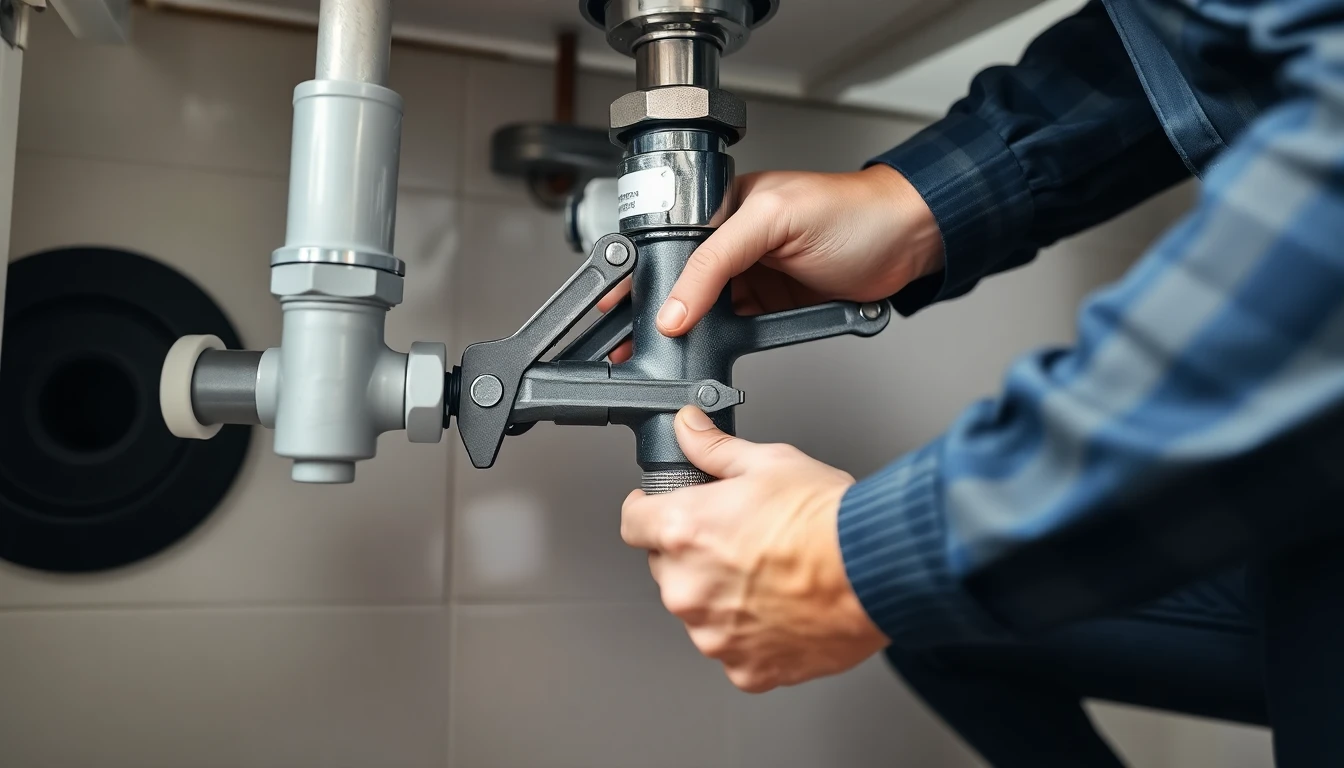 Under-Sink Pipe Repair
